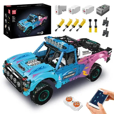 Productafbeelding van Mould King 18040: Technische RC-truck met luchtvering
