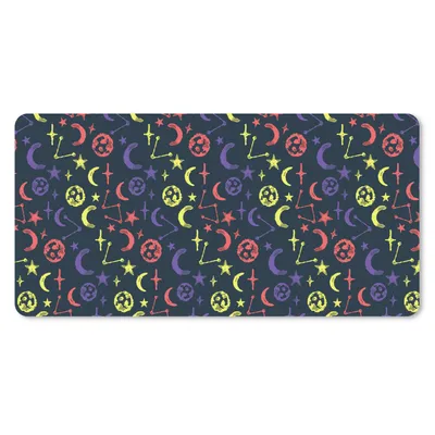 Produktbild von MuchoWow® Mauspad Mousepad Sterne - Planeten - Design 60x30 cm - Mousepads - Maus Mat - Pad - Mausunterlage - Nachhaltig