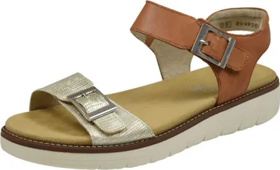 Produktbild von Remonte Damen Sandalen D2051 Slingback Sandals, Farbe Braun, Größe 39
