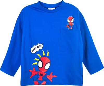 Produktbild von Langarmshirt Spidey Blau 92 cm