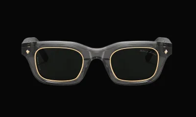 Produktbild von Walton & Mortimer No.27 "Gotham" sonnenbrille - Luxury Sonnenbrille herren entspiegelt | Sonnenbrille in limitierter Auflage mit Grau Carl Zeiss Optik
