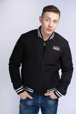 Image de Veste homme regular fit TRUSTHORPE Noir/Blanc L Lonsdale