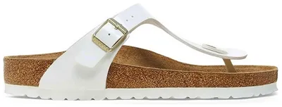 Produktbild von Birkenstock Gizeh Damenschuhe Hausschuhe Pantolette Weiß Freizeit, Schuhgröße:39 EU