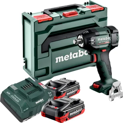 Produktbild von Metabo SSW 18 LTX 550 BL Akku Schlagschrauber 18 V 550 Nm Brushless + 2x LiHDX Akku 4,0 Ah + Ladegerät + metaBOX