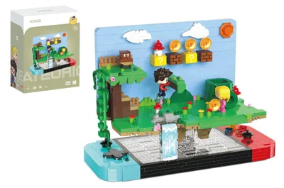 Produktbild von Bausatz mini KOCO Videospiel Kunststoff 1045Stk im Kästchen 14x18x8cm