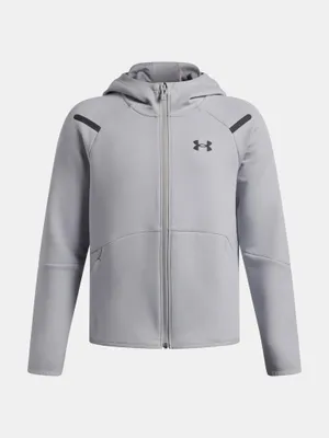Produktbild von Under Armour UA B Unstoppable Flc FZ Sweatshirt für Jungen YSM