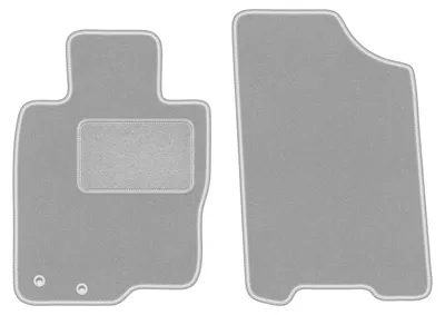 Immagine prodotto di Tappetini in velluto Grigio per Nissan Navara IV 2014- Set 2 pezzi
