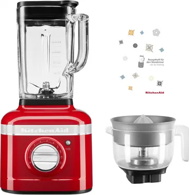 Produktbild von KitchenAid K400 Standmixer Saftpaket Empire Rot