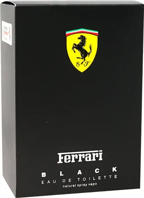 Image de Ferrari Scuderia Black eau de toilette pour hommes 75 ml