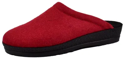 Produktbild von Rohde Damen Hausschuh Pantoffel Keilabsatz Neustadt-D 4270, Größe:41 EU, Farbe:R