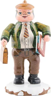 Immagine prodotto di Hubrig arte popolare 'Bambini d'inverno - Mr. Teacher 8 cm'