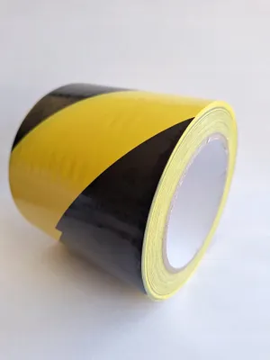Produktbild von Anticor Warnklebeband Gelb-Schwarz Robust 100mm x 33m