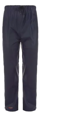 Produktbild von Uni PolyurethanRegenbundhose Profi – Regenhose Damen Herren Leichte Gummihose Winddicht Wasserdicht in Navy Größe XL