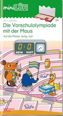 Produktbild von miniLÜK. Kindergarten/Vorschule Die Vorschulolympiade mit der Maus