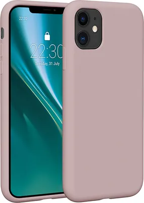 Zdjęcie produktu dla Etteri silikonowe etui na telefon iPhone 11 jasnoróżowe