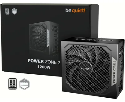 Zdjęcie produktu dla be quiet! POWER ZONE 2 | 1200 W, 1200 W, 100 - 240 V, 1270 W, 50/60 Hz, 15 A, 7,5 A