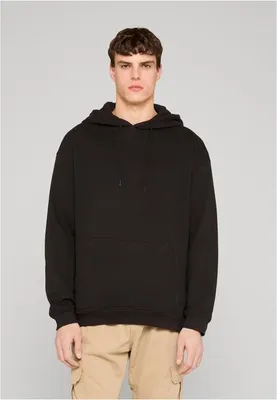 Image de Urban Classics Basic Oversized Hoody noir - S