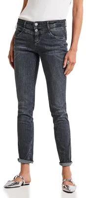 Produktbild von Street One Casual Fit Jeans Dark Steel Grey Washed 25