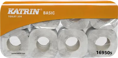 Produktbild von Nordvlies Toiletten-Papier 2-lagig Klopapier 64 ROLLEN