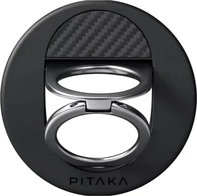 Productafbeelding van Magnetische telefoonhouder Pitaka Magez Grip 3, MagSafe, zwart-grijs