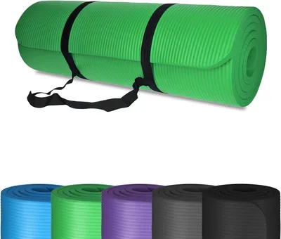Obrázok produktu pre Jógová podložka s popruhom, protišmyková, pre fitness