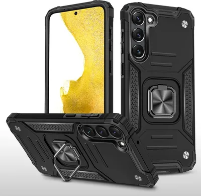 Image de Coque Armor Noire Pour Samsung Galaxy S22+ 5G