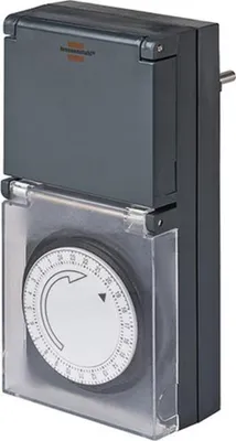 Image de Brennenstuhl Horloge programmable mécanique MMZ 44 IP44, 1506460