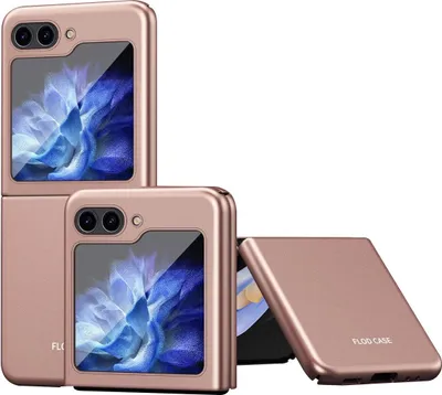 Produktbild von König Design Hülle kompatibel mit Samsung Galaxy Z Flip5 5G Kunststoff Soft Handyhülle - Handy Case Rosa