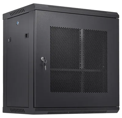 Immagine prodotto di Armadio per server di rete VEVOR 12U montato a parete, profondità 15,5'', alloggiamento per armadio rack per server, capacità di carico massima di 200 libbre. Capacità di carico a pavimento, con pannelli laterali con serratura, per apparecchiature IT e A/V