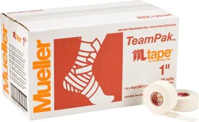 Produktbild von Mueller M TAPE weiß - Vorteilskarton : 2,5 cm x 9m Größe: 2,5 cm x 9m