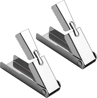 Produktbild von Krebsschalenöffner, Edelstahl, schnelles Schälwerkzeug für saubere Hände, effizientes gezacktes Design, Garnelenschwanzschneider, Küchengerät für Meeresfrüchteliebhaber