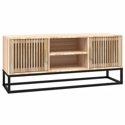 Obrázok produktu pre vidaXL TV skrinka 105x30x45 cm materiál drevo a železo