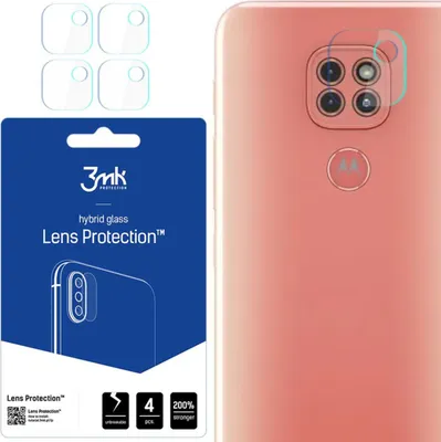 Zdjęcie produktu dla Ochrona obiektywu 3MK Lens Protect do Moto G9 Play 4szt