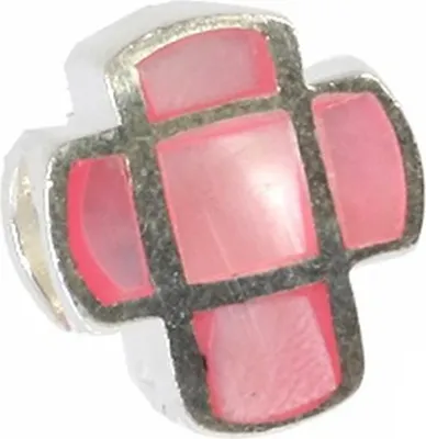 Produktbild von CarloBiagi Charm Bead Kreuz 925 Echt Silber Schmuck Element D2BBST03