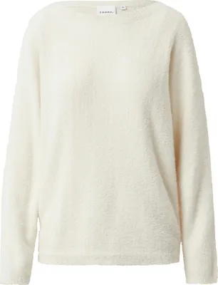 Produktbild von comma Strickpullover mit Fledermausärmeln, U-Boot-Ausschnitt, weich, elastisch