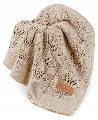 Produktbild von ColorStories Ivi Baby-Kuscheldecke Bambus Cappuccino