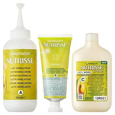 Obrázek produktu pro L'Oréal Garnier Nutrisse Creme Coloration Dunkelbraun 30 - 160g