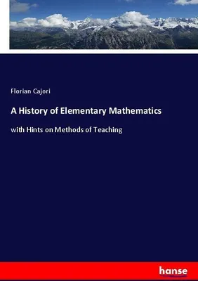 Produktbild von A History of Elementary Mathematics