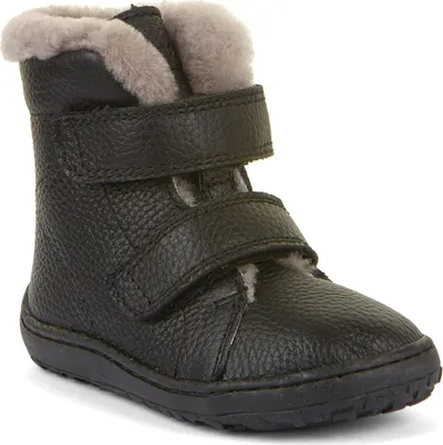 Produktbild von Froddo Barefoot Furry Boot Black Größe EU 32