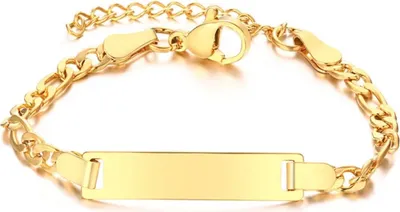 Produktbild von Elegantes Herrenarmband TO-34509 aus Gold KP34509