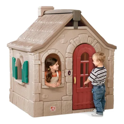Produktbild von Step2 Försterhaus Gartenspielhaus, braun; 795900