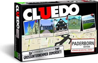 Produktbild von Cluedo Paderborn Brettspiel Gesellschaftsspiel