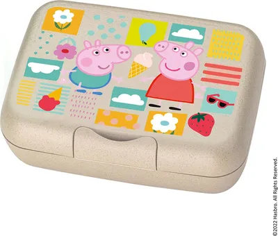 Produktbild von KOZIOL Lunchbox/Brotdose Candy L Peppa Pig sand