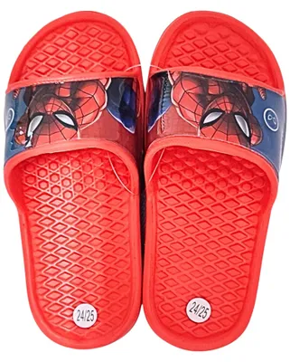 Produktbild von Badelatschen Spider-Man Rot 24/25