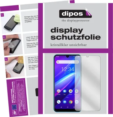 Produktbild von 4x Schutzfolie für Beafon M6 klar Displayschutzfolie Folie Display Schutz dipos