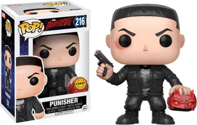 Obrázok produktu pre Funko Pop! Marvel - Figurki Daredevil Punisher Chase, Winylowa Figurka Premium
