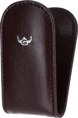 Image de Golden Head Cuir pince à billets Colorado Geldscheinklammer 1950 Bordeaux