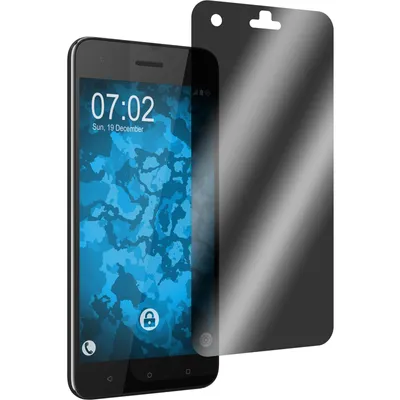 Produktbild von 6er-Pack PhoneNatic Displayschutzfolien Privacy kompatibel mit HTC Desire 10 Pro
