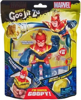 Obrázok produktu pre Goo Jit Zu - Figúrka Marvel - Captain Marvel