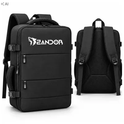 Produktbild von Zandor Reiserucksack 40x30x20 cm 25L Handgepäck Laptop 17 Zoll